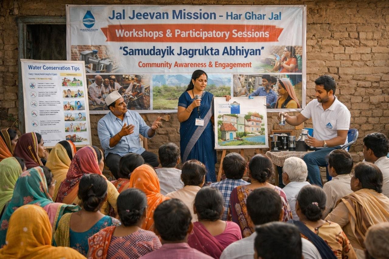 A skill development classroom with students at their desks